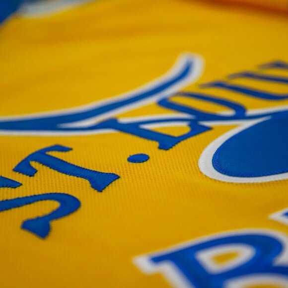 St. Louis Blues Reverse Retro 2.0 Adidas NHL Hockey Jersey - Size 46 - Picture 3 of 6